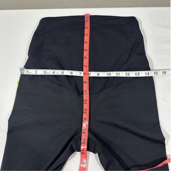 NEW $69 Zella [ Small ] Mamasana Live In Maternity Ankle Leggings in‎ Black - Picture 12 of 15